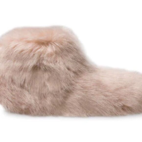UGG Women's Fluffy Slippers - Light Pink - Picture 1 of 7